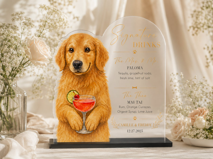 Dog Wedding Bar Signs: What They Are, When They Work, and How to Design One