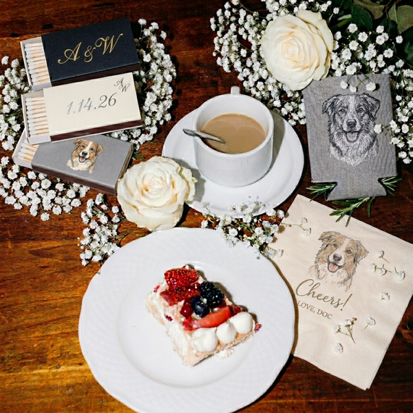 How to Honor a Dog Who Can't Be at Your Wedding