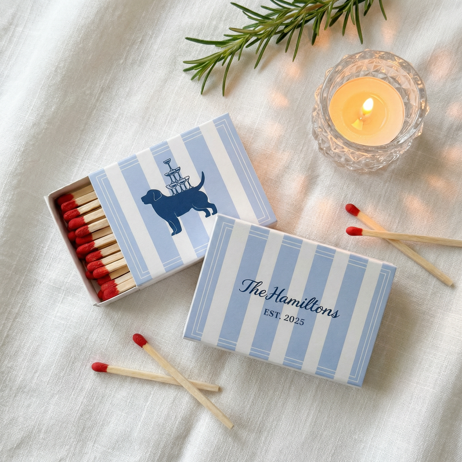 Custom Dog Matchboxes for Weddings: The Detail That Gets Taken Home