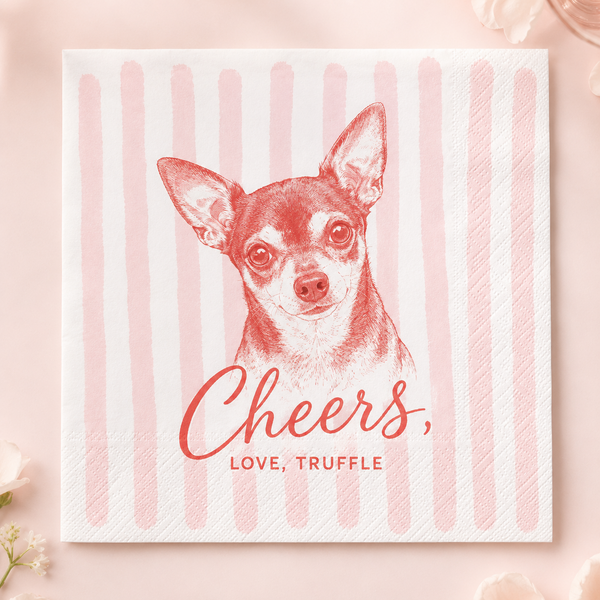 Custom Dog Wedding Napkins: A Detail Worth a Closer Look