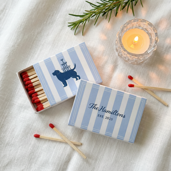 Custom Dog Matchboxes for Weddings: The Detail That Gets Taken Home