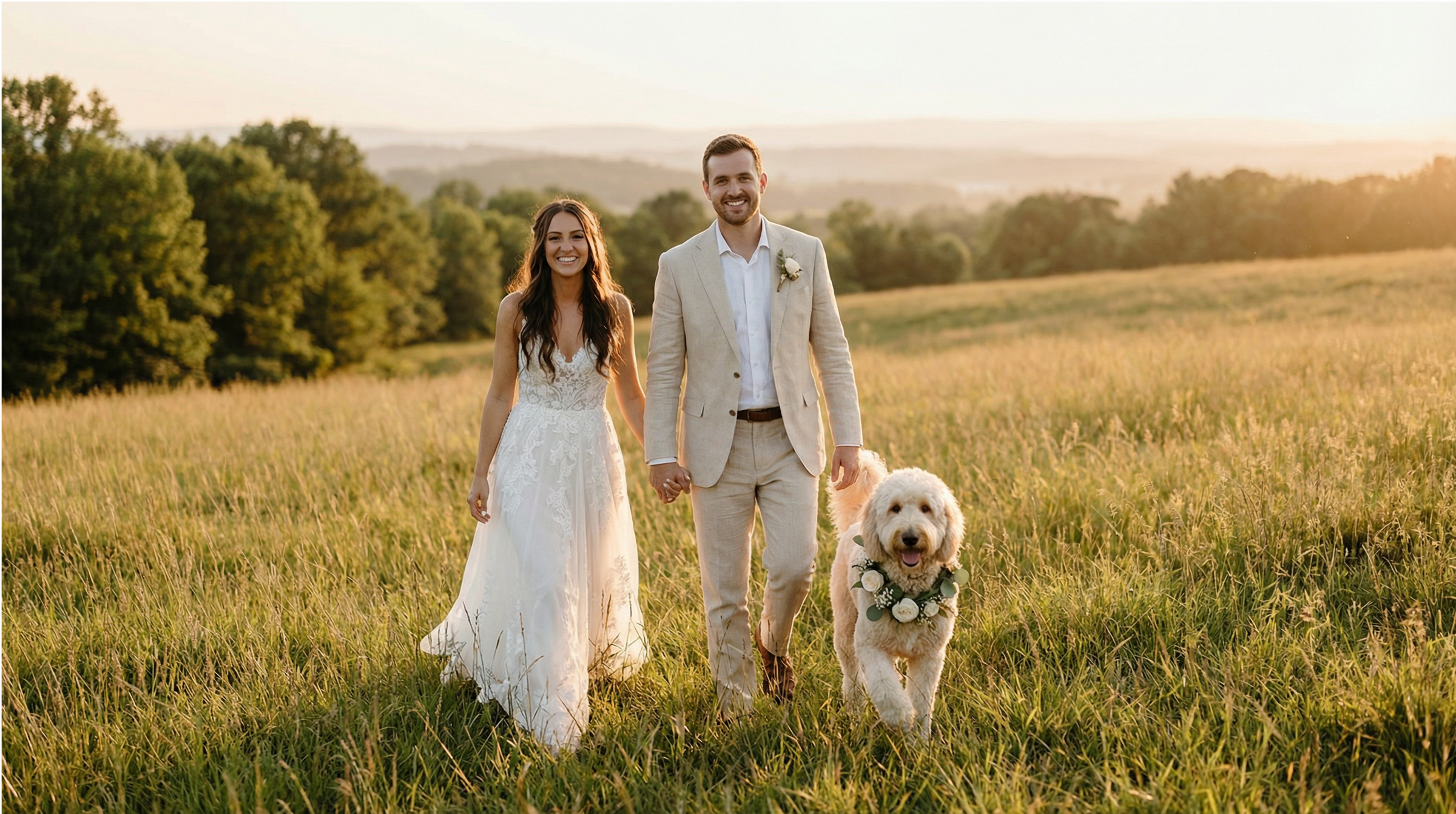 Your dog belongs in every chapter, including your wedding