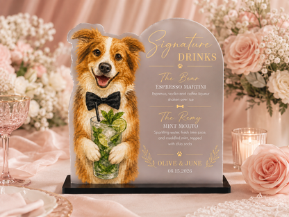 Custom Dog Bar Sign