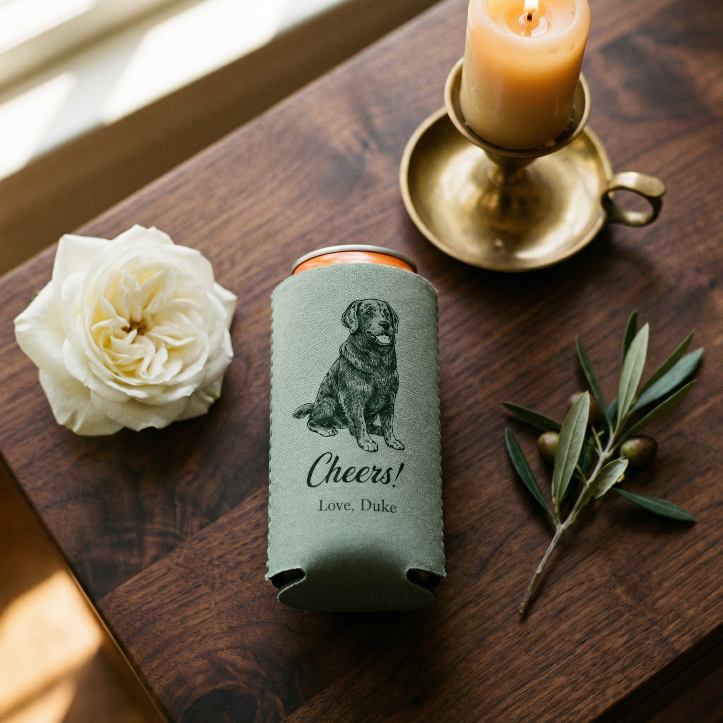 Custom Dog Can Coozie