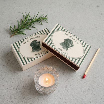 Custom Dog Matchboxes