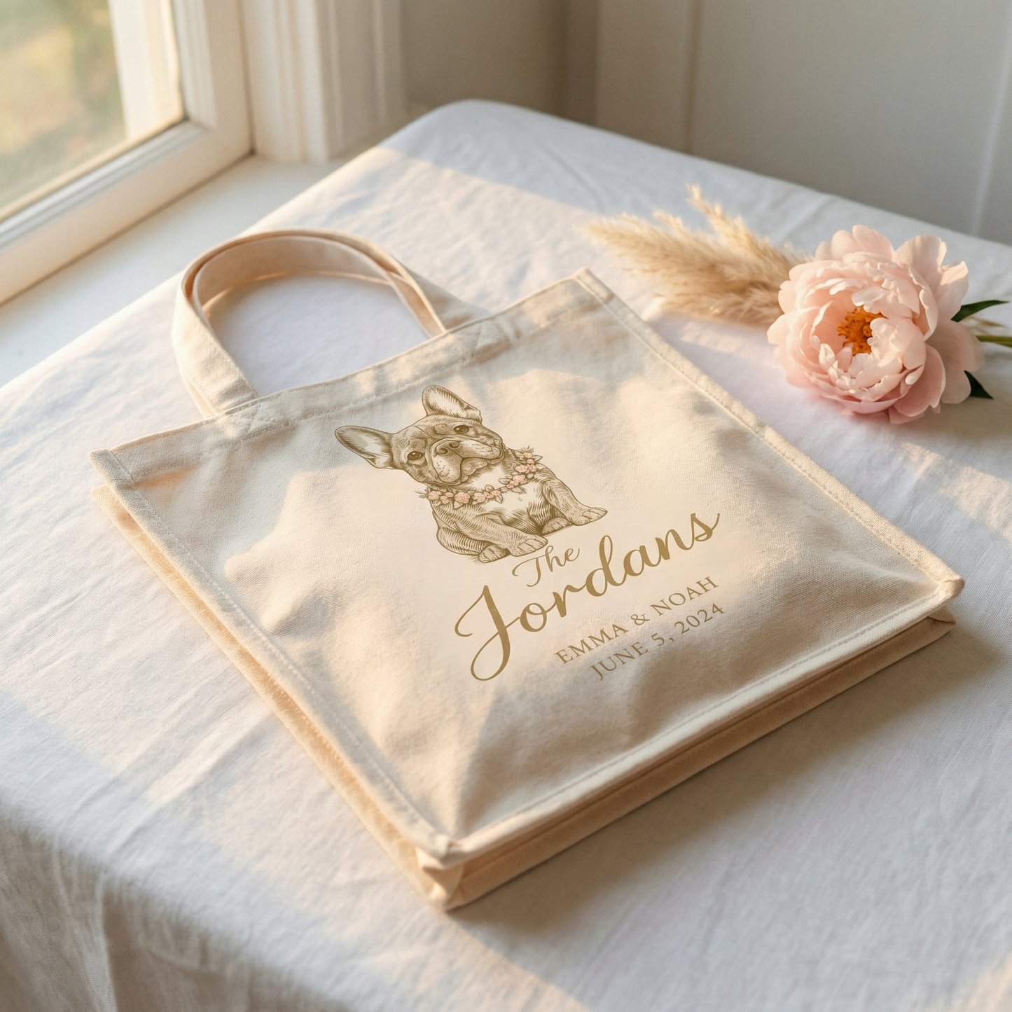 Custom Dog Tote Bags