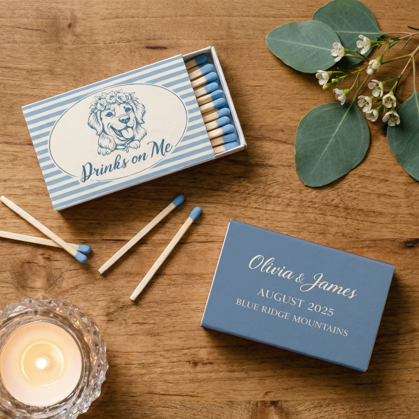 Custom Dog Matchboxes