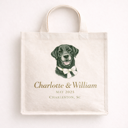 Custom Dog Tote Bags