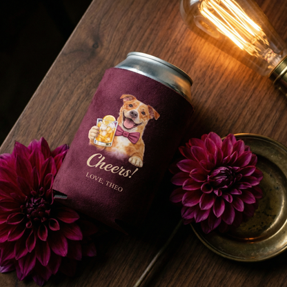 Custom Dog Can Coozie