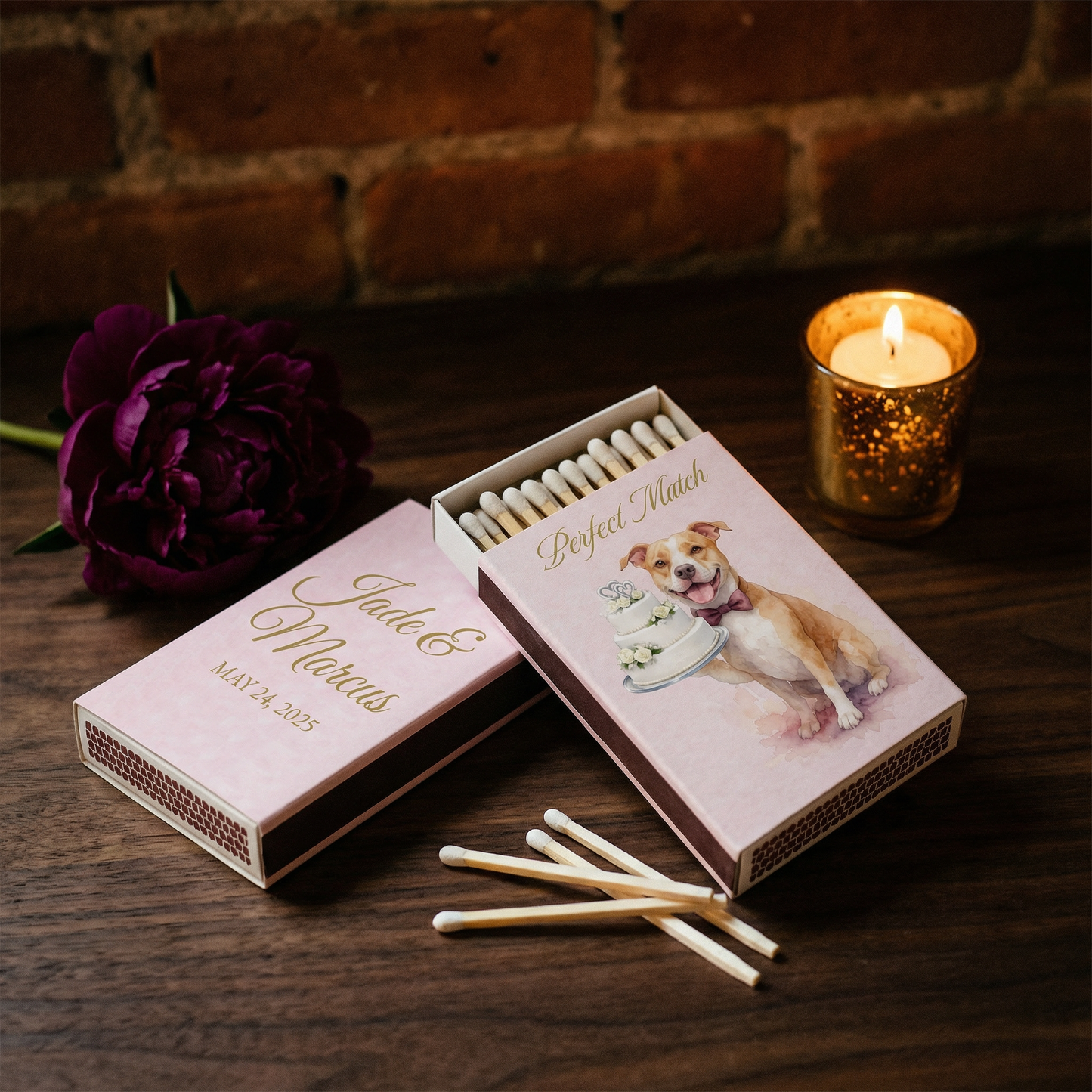 Custom Dog Matchboxes