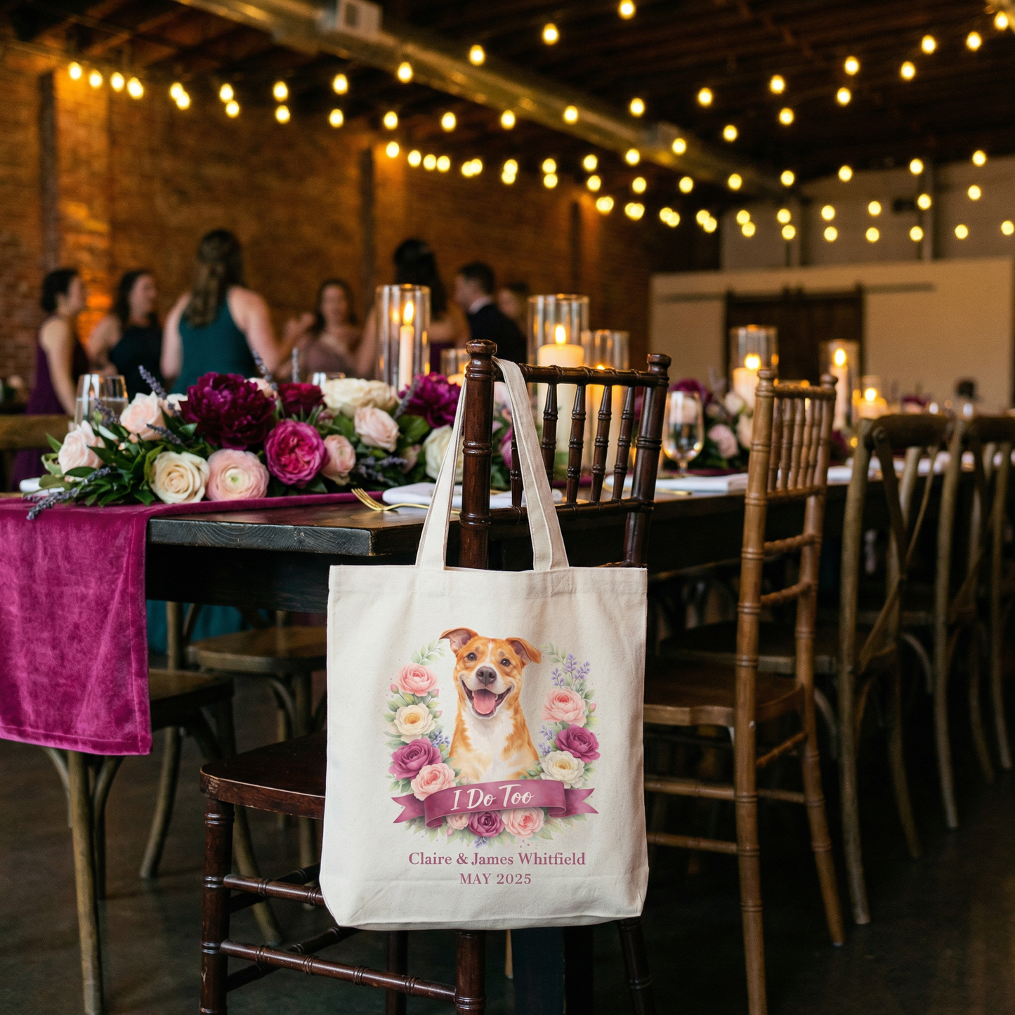 Custom Dog Tote Bags