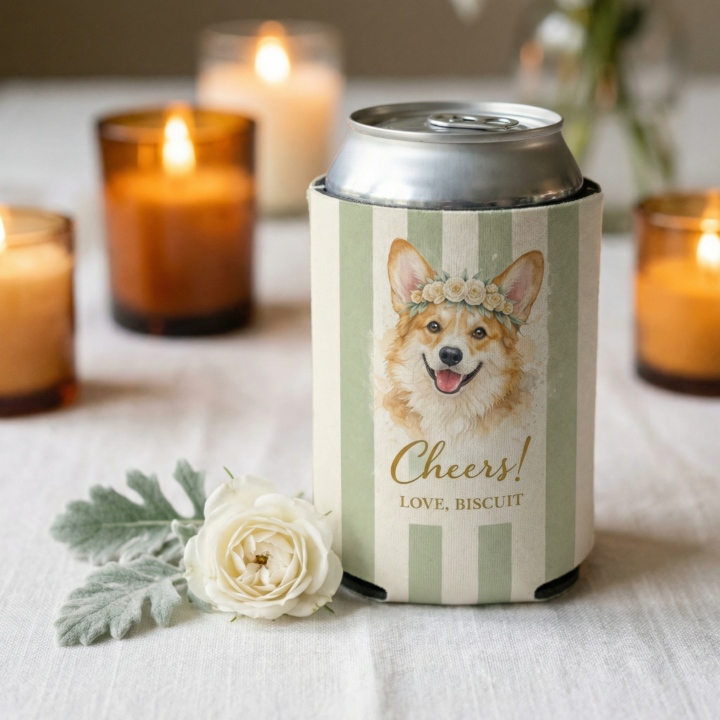 Custom Dog Can Coozie
