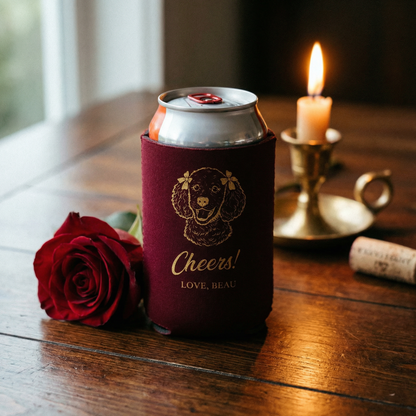 Custom Dog Can Coozie
