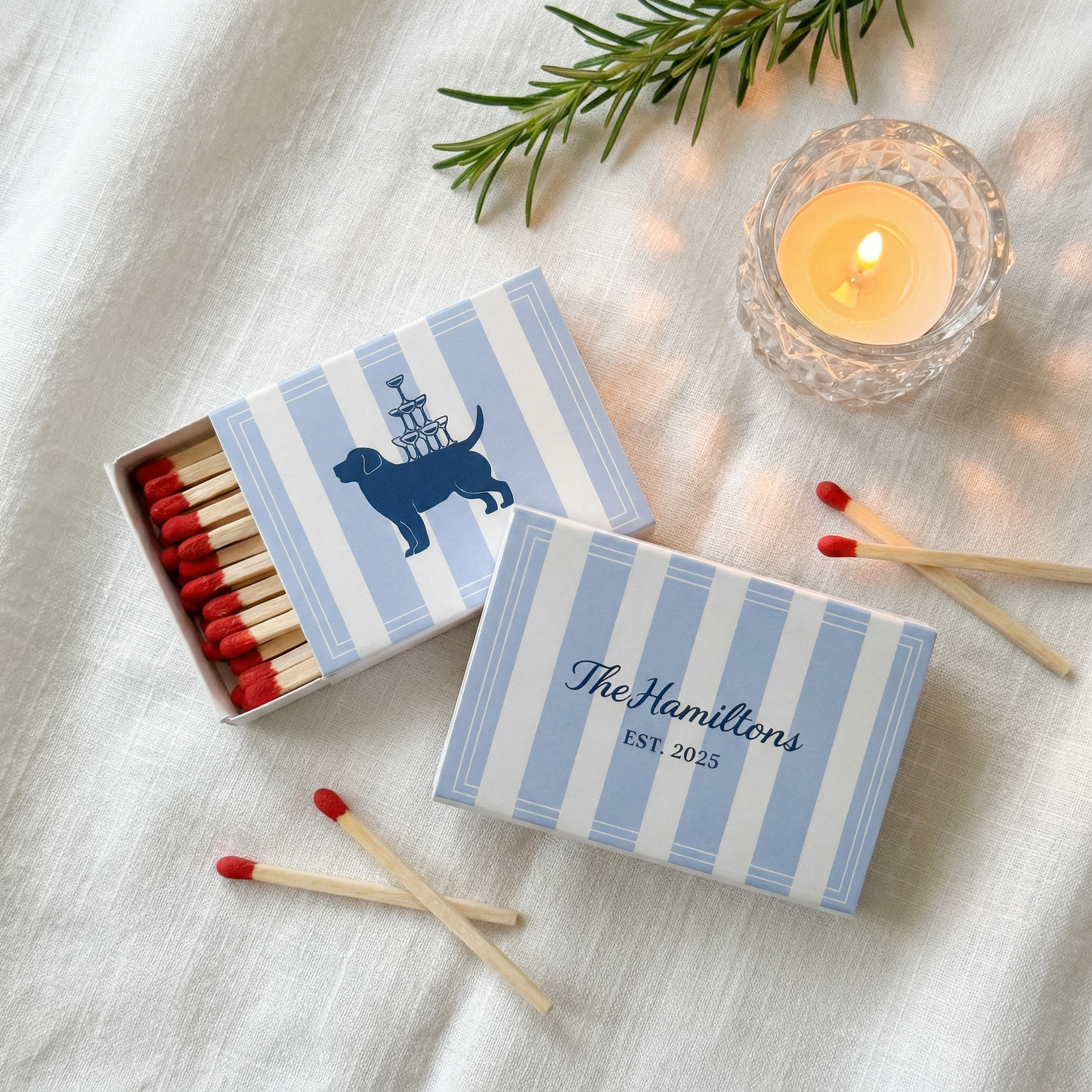 Custom Dog Matchboxes