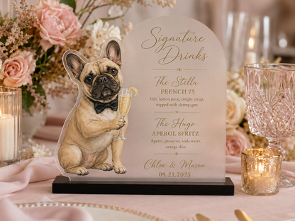 Custom Dog Bar Sign