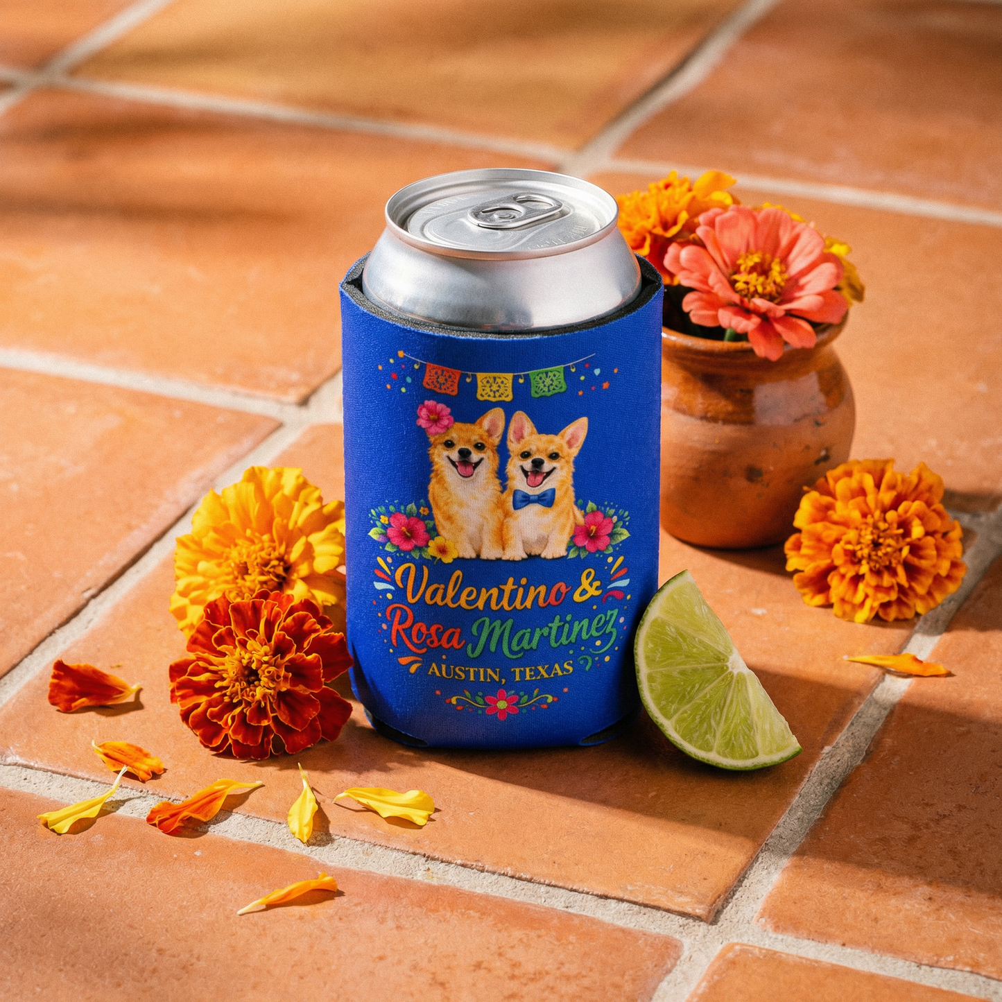 Custom Dog Can Coozie